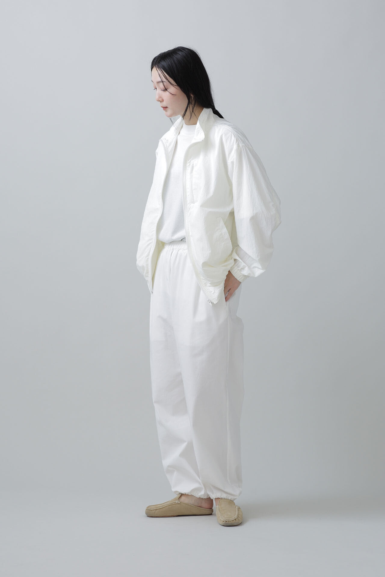 YLEVE 「Ｙ / RECYCLE NYLON MIX TAFFETA BZ」|ブルゾン・スタジャン|