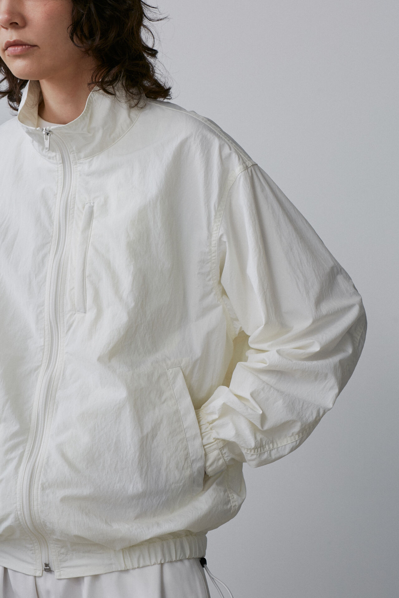 YLEVE 「Ｙ / RECYCLE NYLON MIX TAFFETA BZ」|ブルゾン・スタジャン|