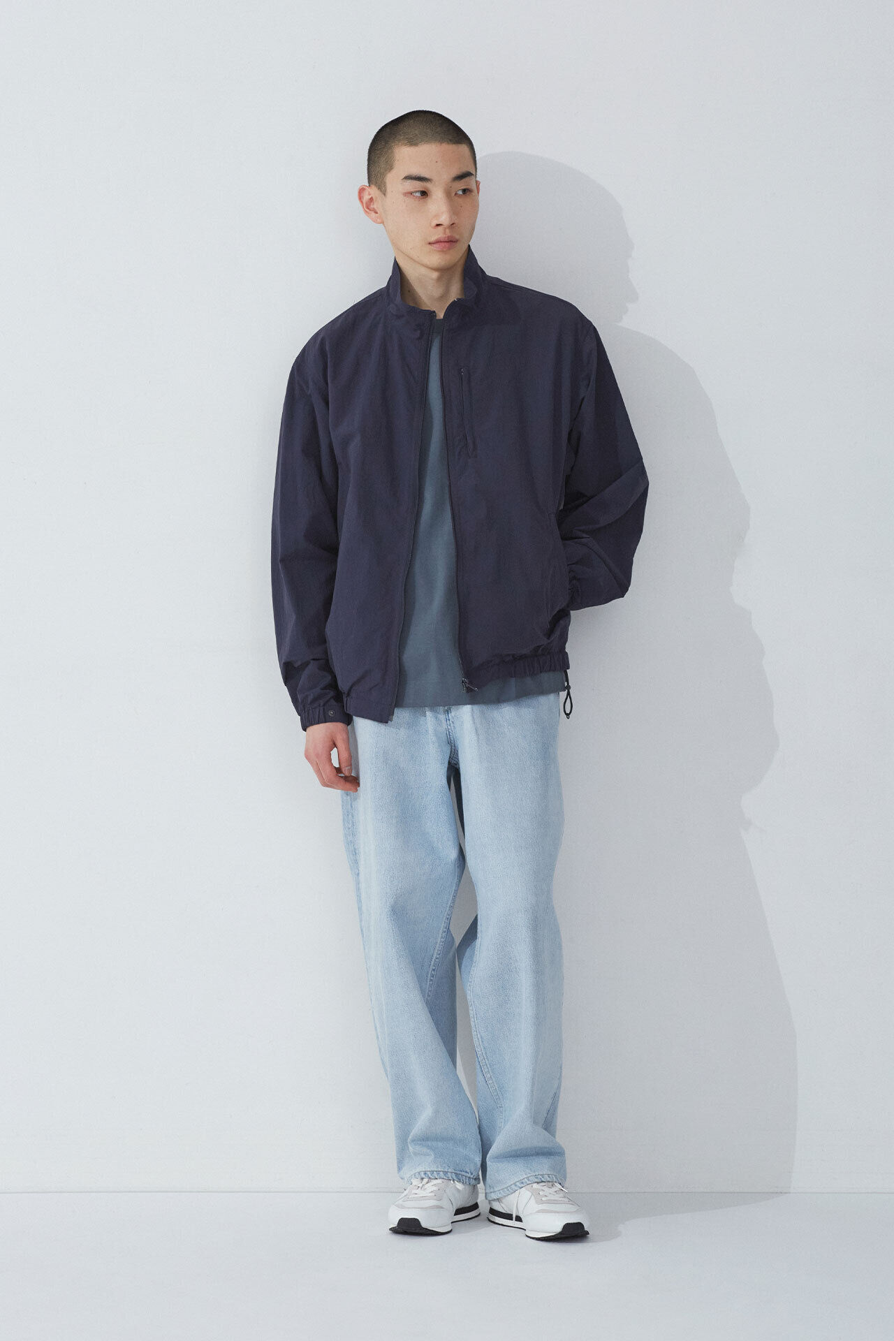 YLEVE 「Ｙ / RECYCLE NYLON MIX TAFFETA BZ」|ブルゾン・スタジャン|