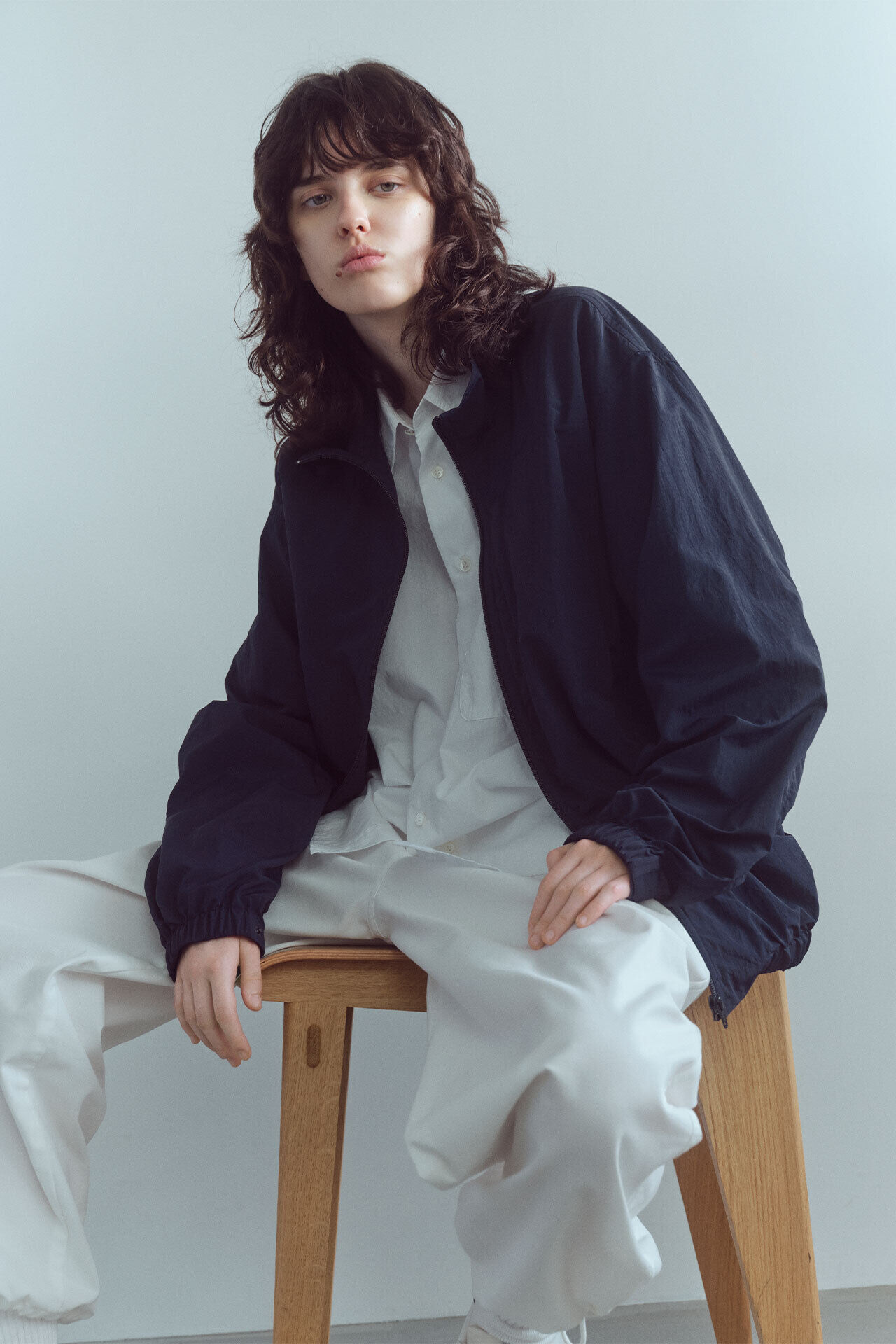 YLEVE 「Ｙ / RECYCLE NYLON MIX TAFFETA BZ」|ブルゾン・スタジャン|