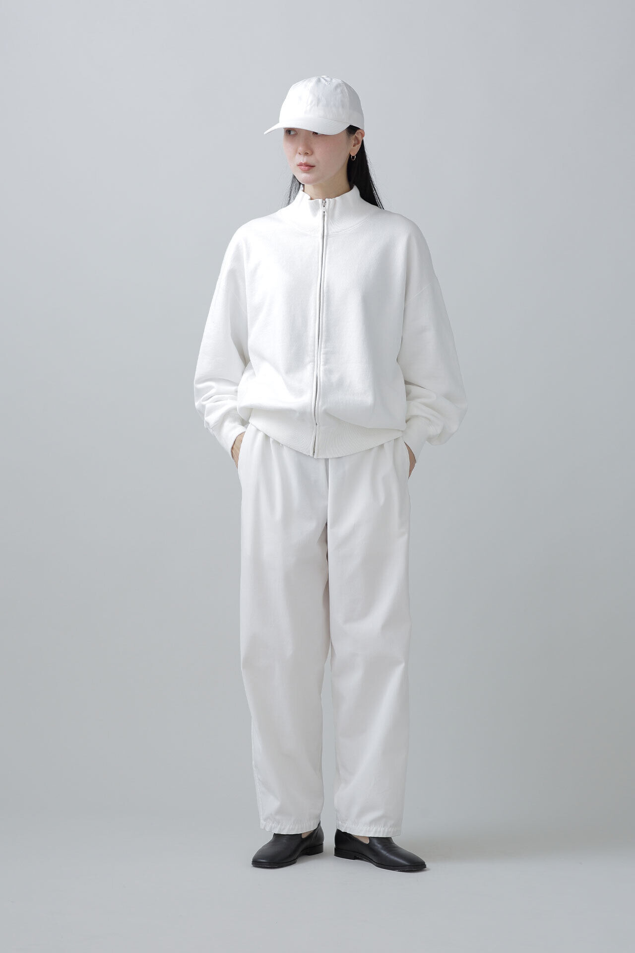 YLEVE 「Ｙ / ORGANIC COTTON HEAVY WEIGHT FLEECE BZ」|ブルゾン・スタジャン|