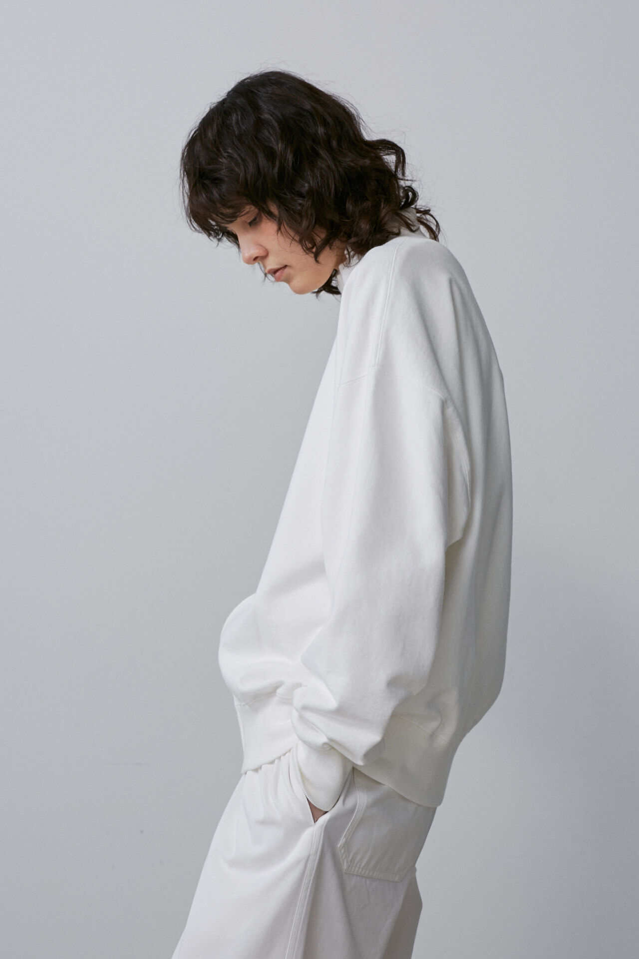 YLEVE 「Ｙ / ORGANIC COTTON HEAVY WEIGHT FLEECE BZ」|ブルゾン・スタジャン|