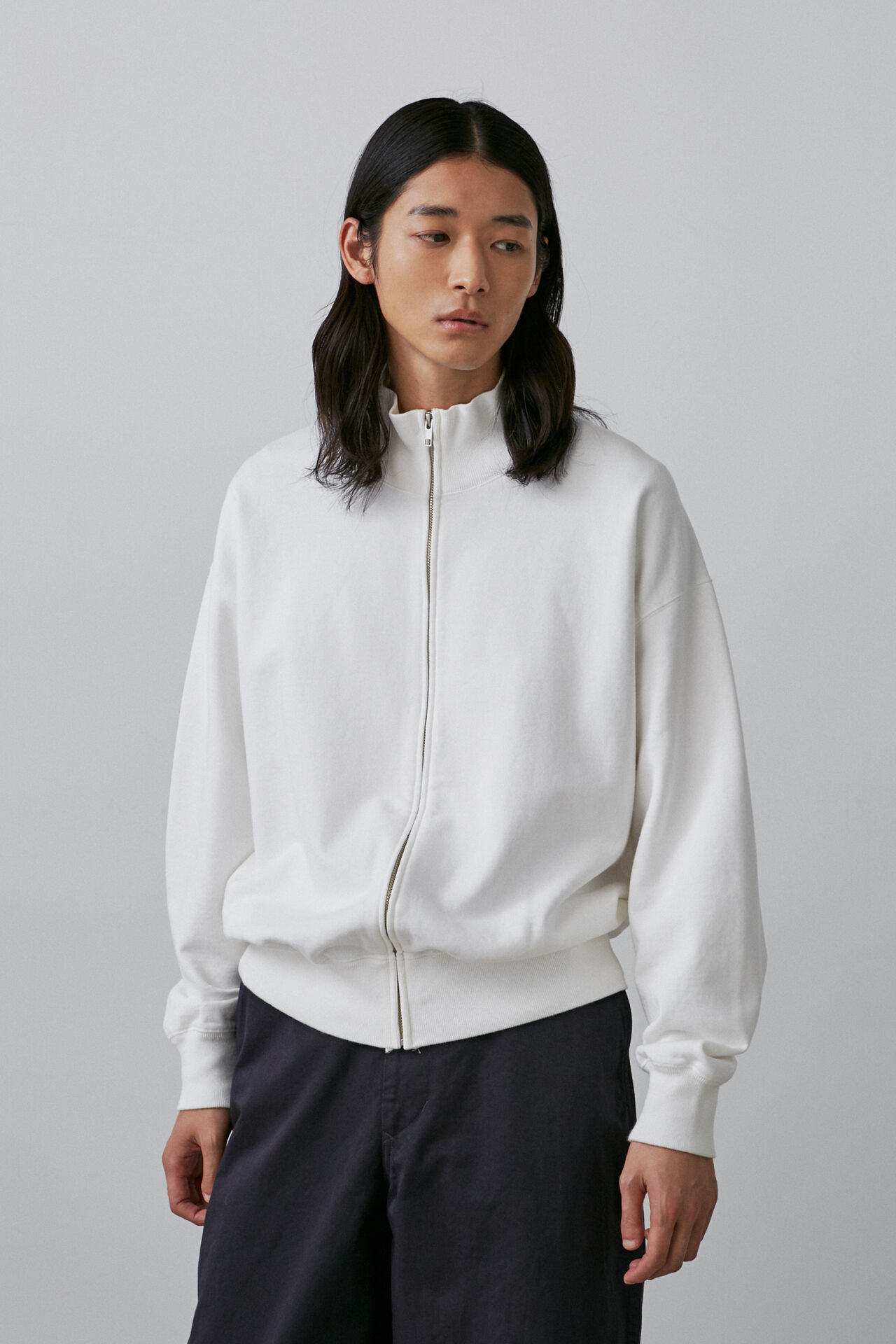 YLEVE 「Ｙ / ORGANIC COTTON HEAVY WEIGHT FLEECE BZ」|ブルゾン・スタジャン|