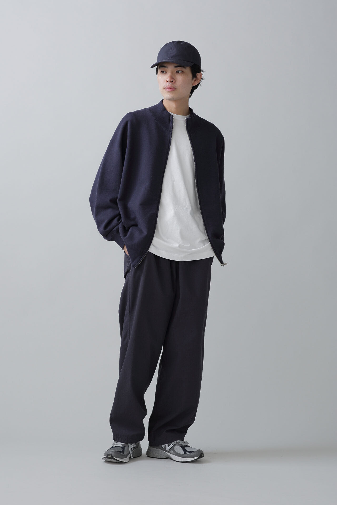 YLEVE 「Ｙ / ORGANIC COTTON HEAVY WEIGHT FLEECE BZ」|ブルゾン・スタジャン|