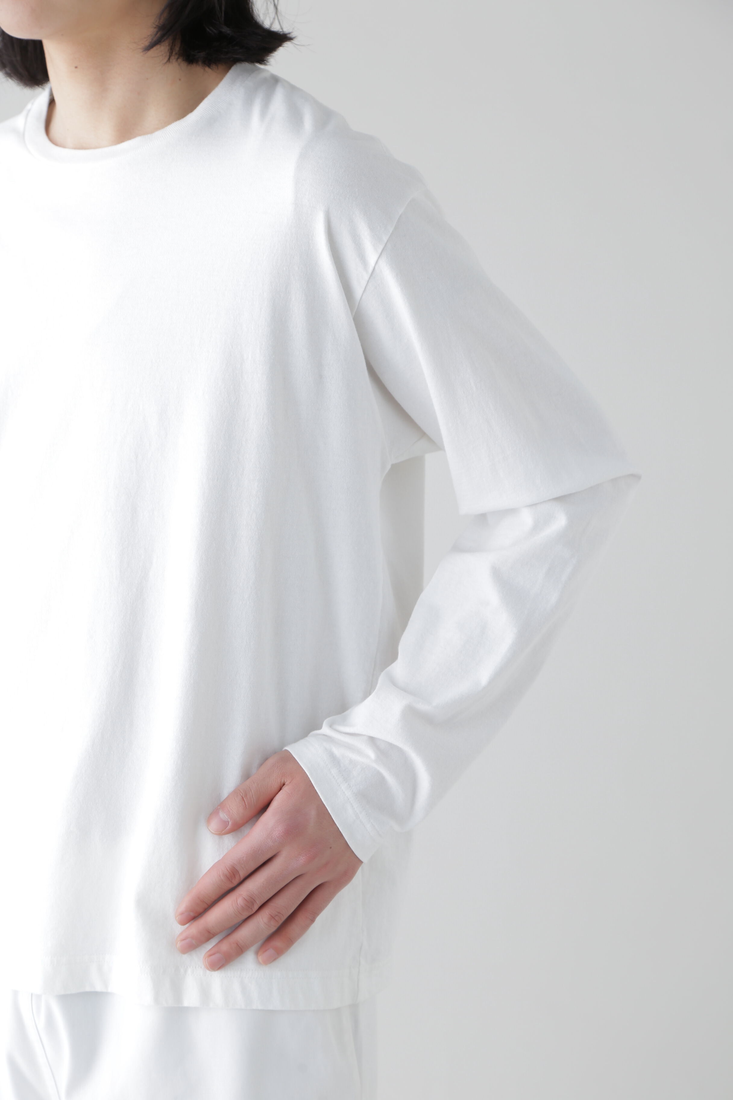 YLEVE 「Ｙ / ORGANIC COTTON JERSEY L/S T」|Tシャツ・カットソー|