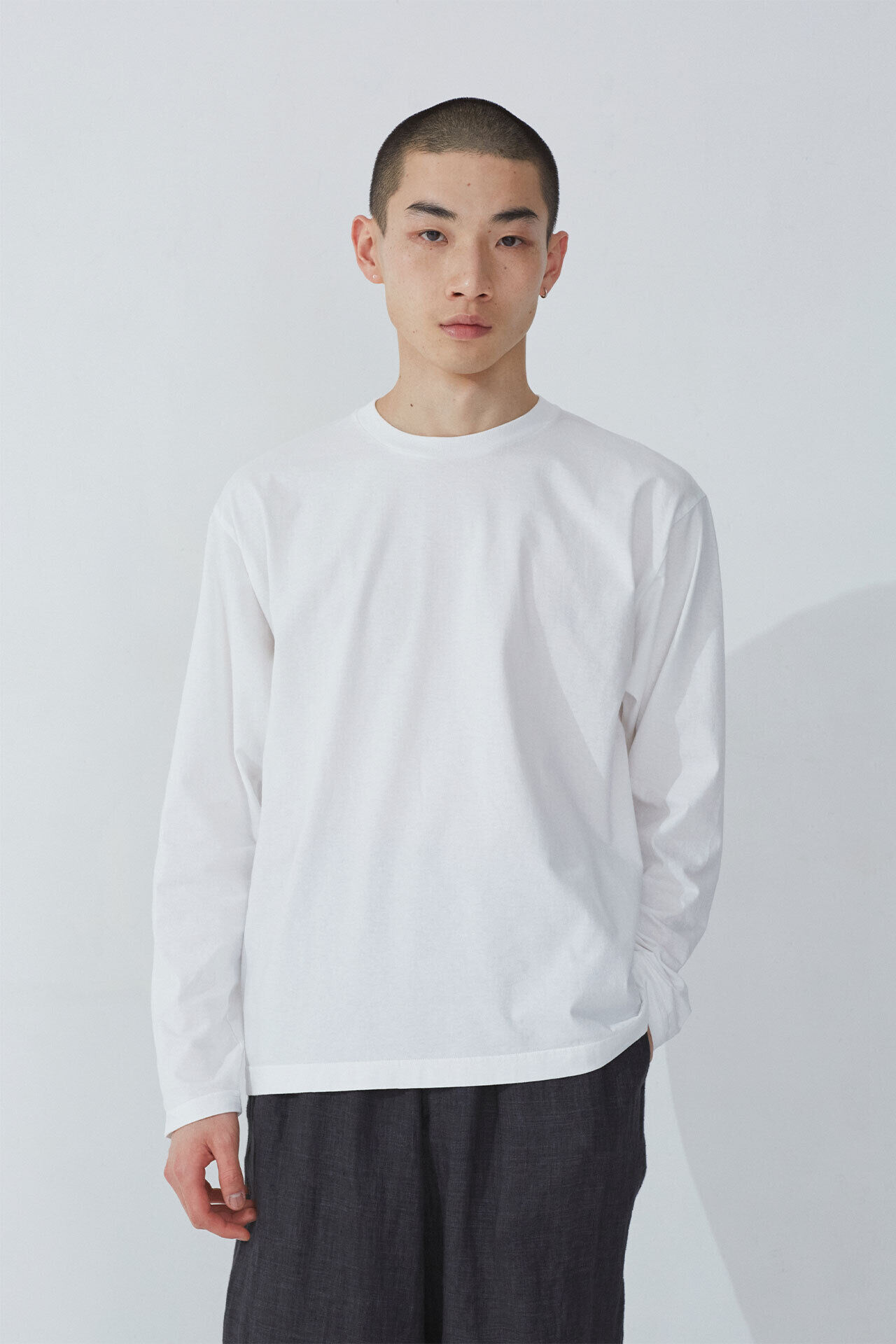 YLEVE 「Ｙ / ORGANIC COTTON JERSEY L/S T」|Tシャツ・カットソー|