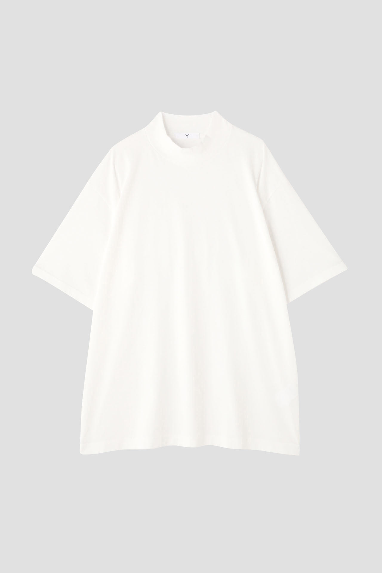 YLEVE 「Ｙ / ORGANIC COTTON JERSEY MOCK NECK S/S T」|Tシャツ・カットソー|