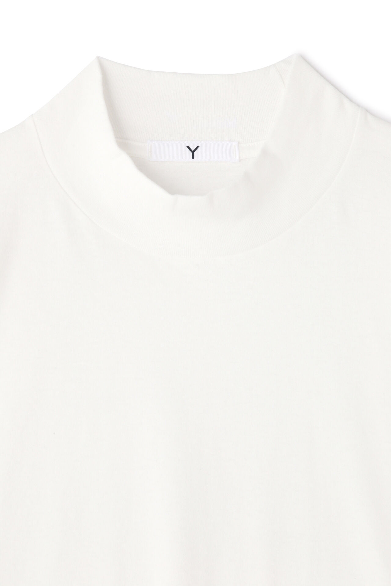 YLEVE 「Ｙ / ORGANIC COTTON JERSEY MOCK NECK S/S T」|Tシャツ・カットソー|