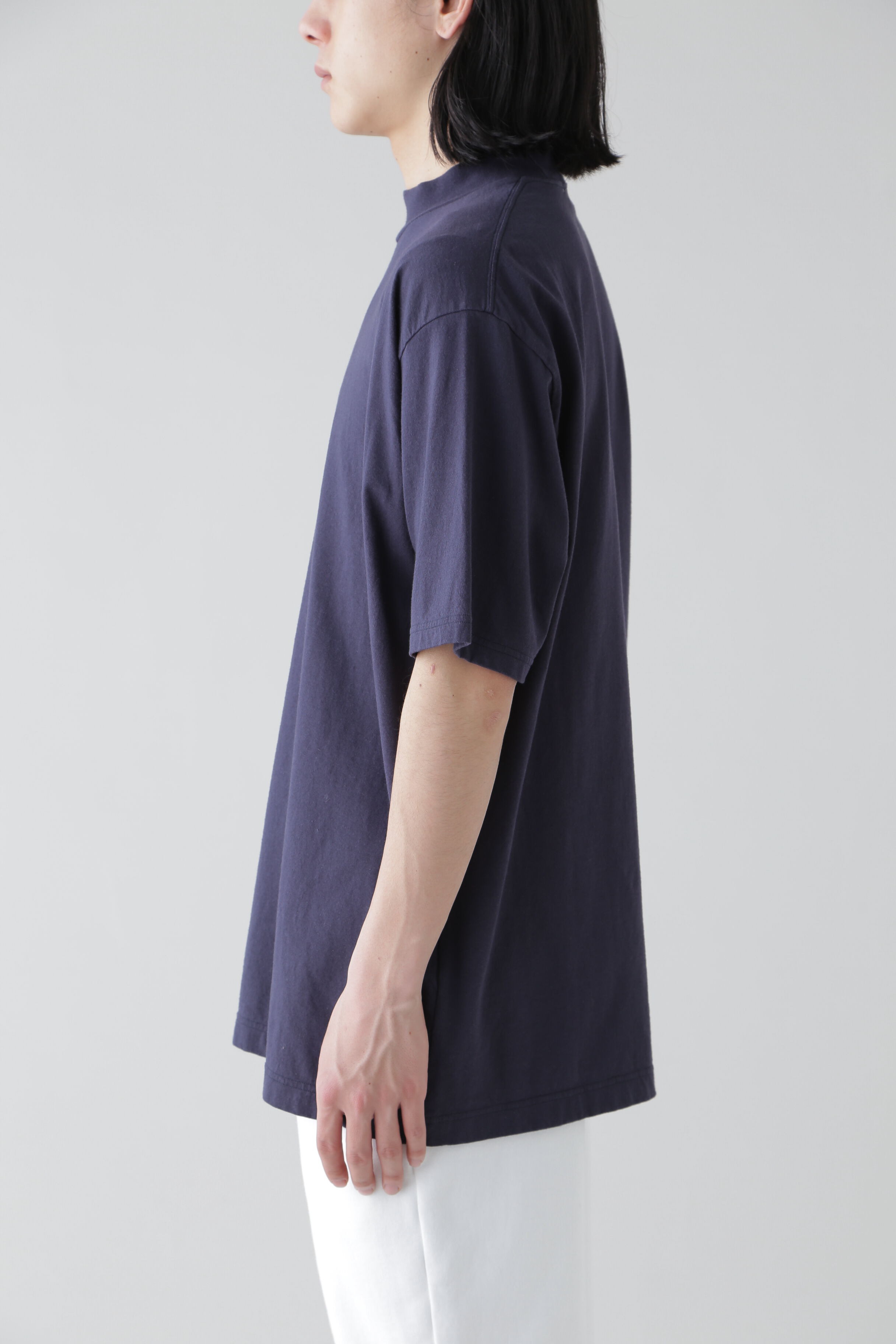 YLEVE 「Ｙ / ORGANIC COTTON JERSEY MOCK NECK S/S T」|Tシャツ・カットソー|