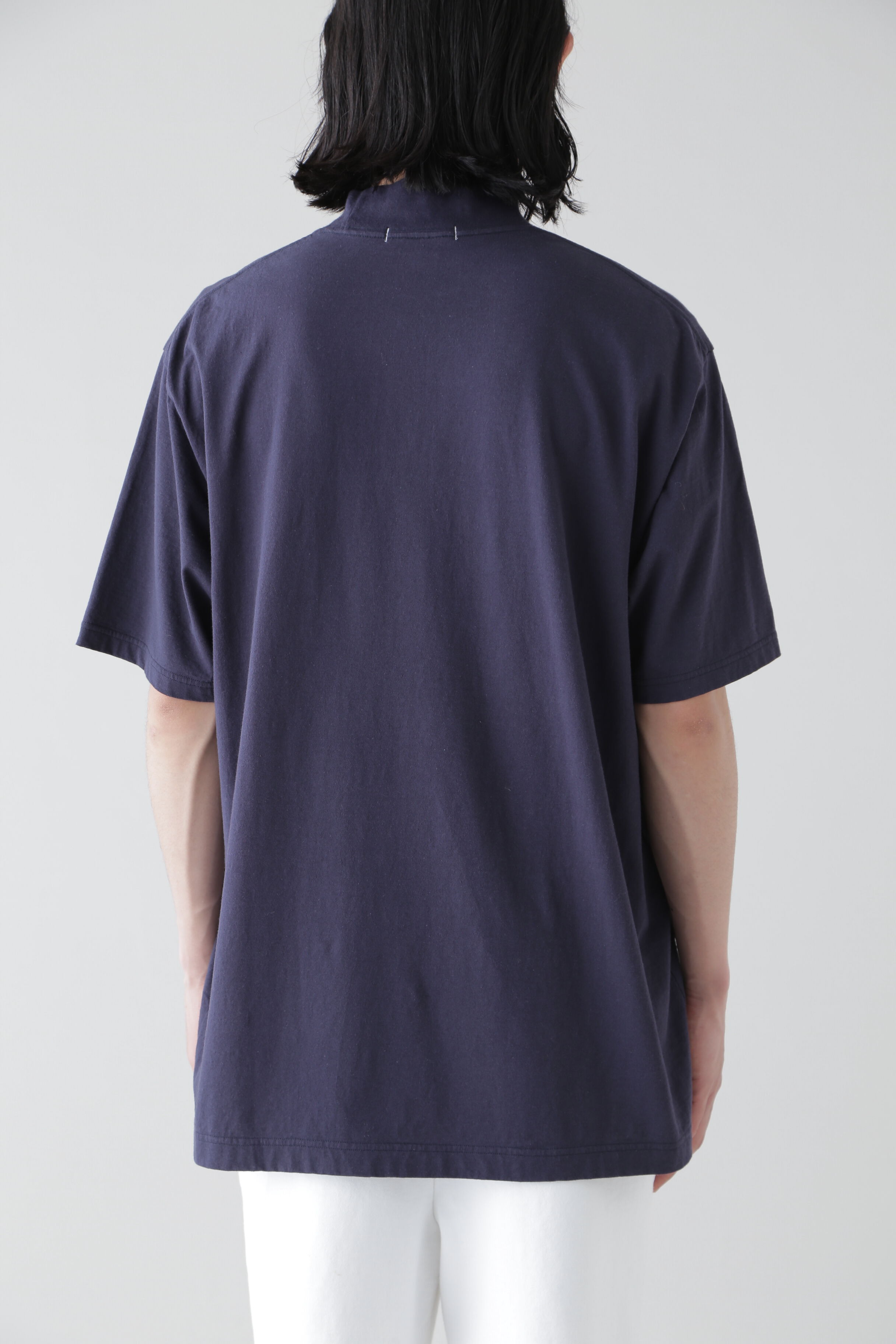 YLEVE 「Ｙ / ORGANIC COTTON JERSEY MOCK NECK S/S T」|Tシャツ・カットソー|