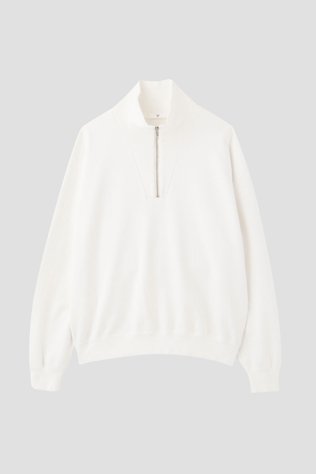 YLEVE 「Ｙ / ORGANIC COTTON BLEND HEAVY WEIGHT FLEECE HALF ZIP」|Tシャツ・カットソー|