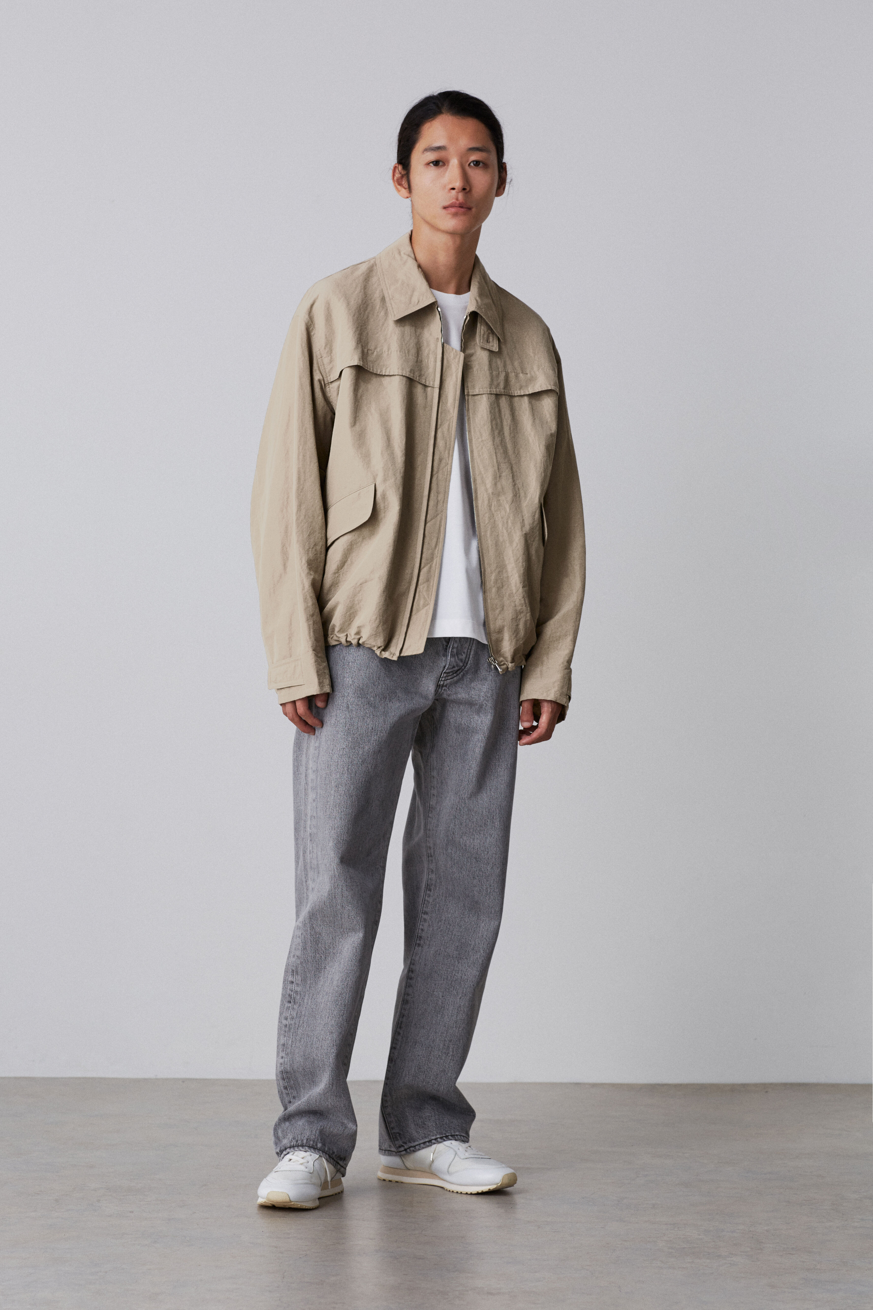 YLEVE 「YLEVE / RAMIE COTTON WEATHER BLOUSON UNISEX」|ブルゾン・スタジャン|