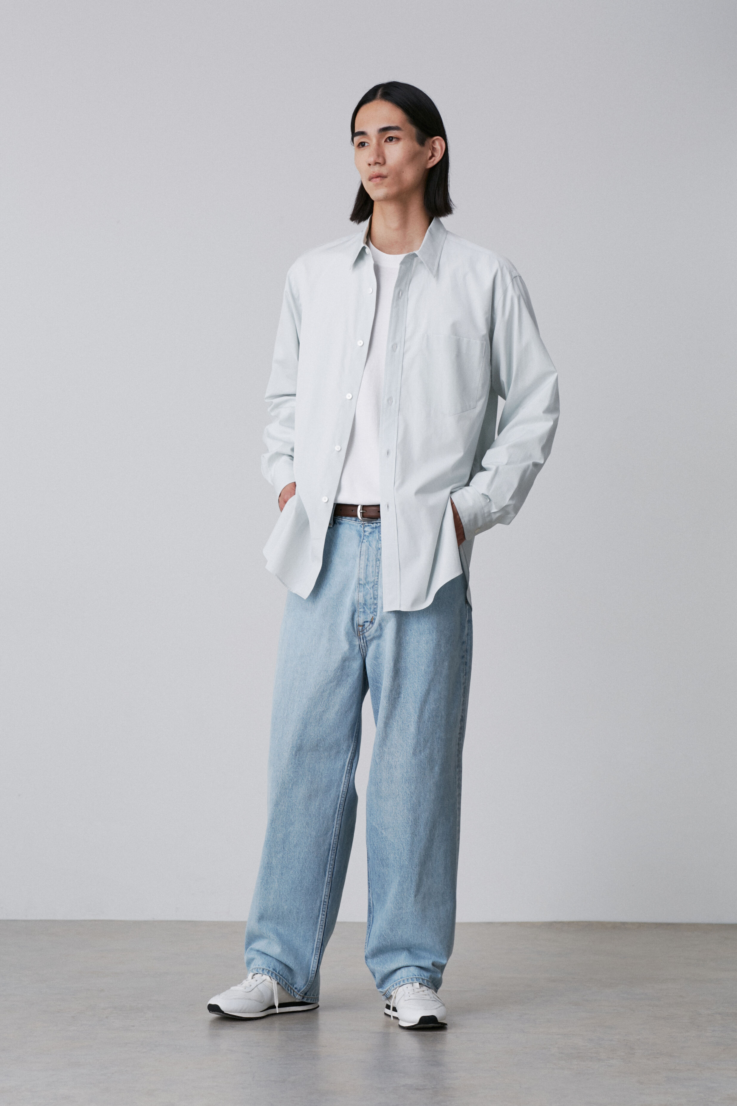 YLEVE 「YLEVE / COTTON BROAD SHIRT」|シャツ・ブラウス|