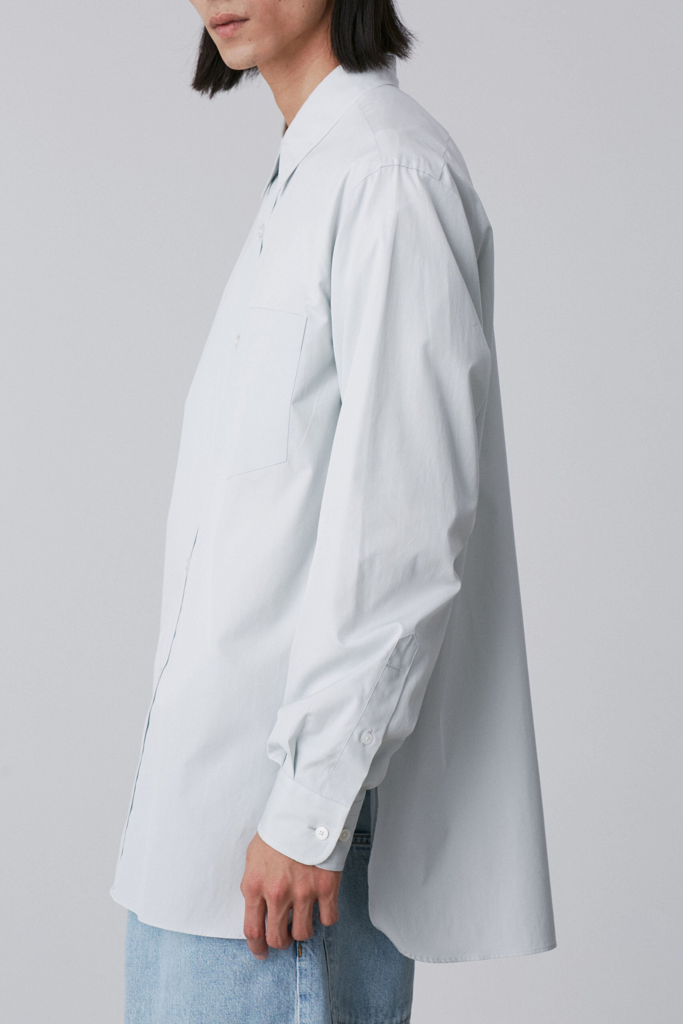 YLEVE 「YLEVE / COTTON BROAD SHIRT」|シャツ・ブラウス|