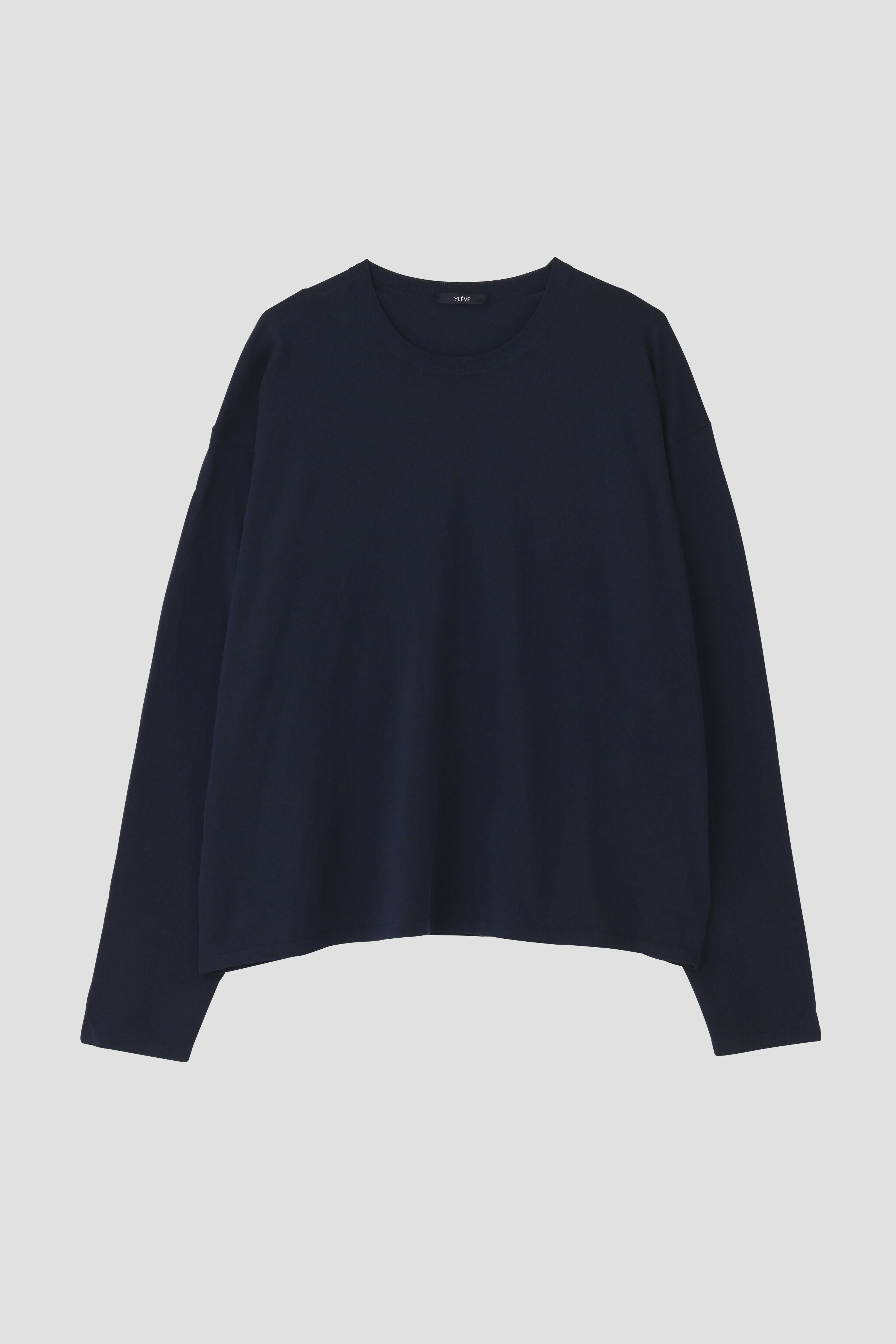 YLEVE 「YLEVE / GAS SINGEING COTTON KNIT PULL OVER」|ニット・セーター|