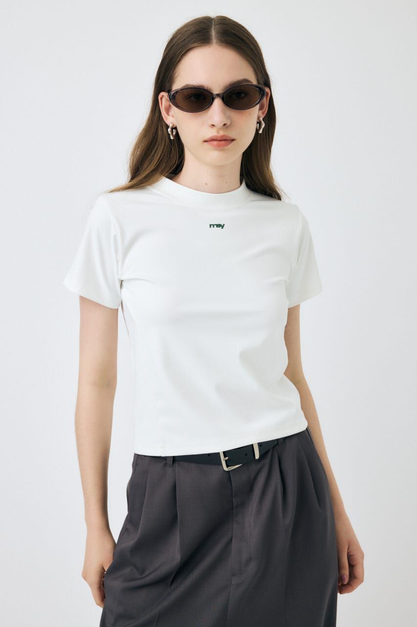 MOUSSY「BASIC タイニー TEE」|Tシャツ・カットソー|