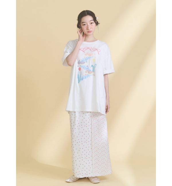 merry jenny「うさぎのひみつ時間Tee」|Tシャツ・カットソー|