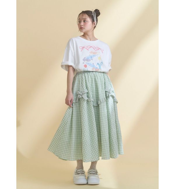 merry jenny「うさぎのひみつ時間Tee」|Tシャツ・カットソー|