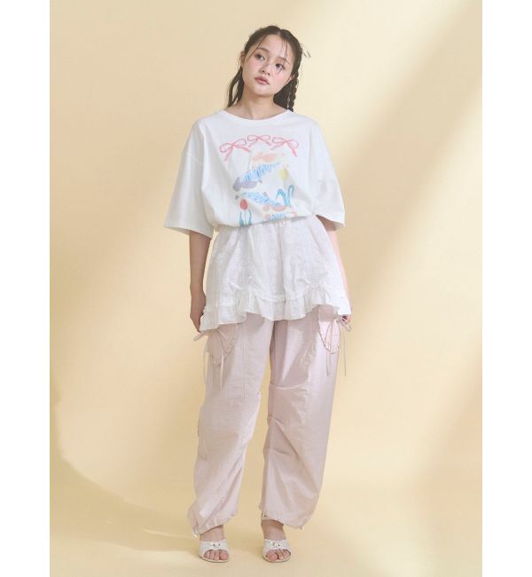 merry jenny「うさぎのひみつ時間Tee」|Tシャツ・カットソー|