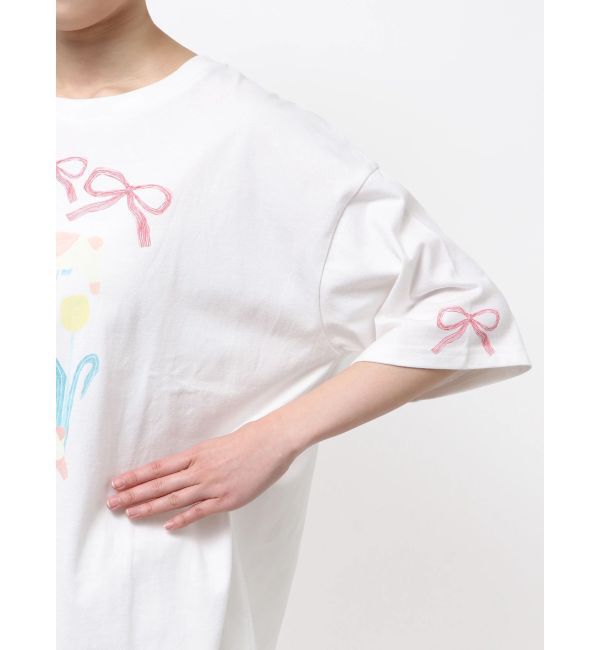 merry jenny「うさぎのひみつ時間Tee」|Tシャツ・カットソー|