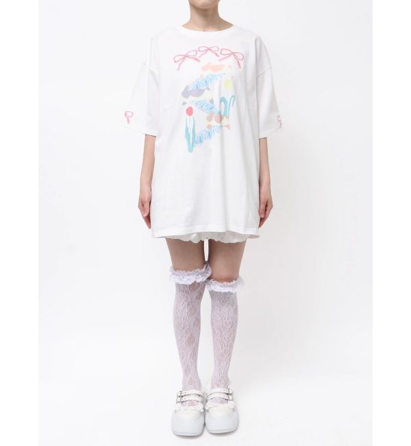 merry jenny「うさぎのひみつ時間Tee」|Tシャツ・カットソー|
