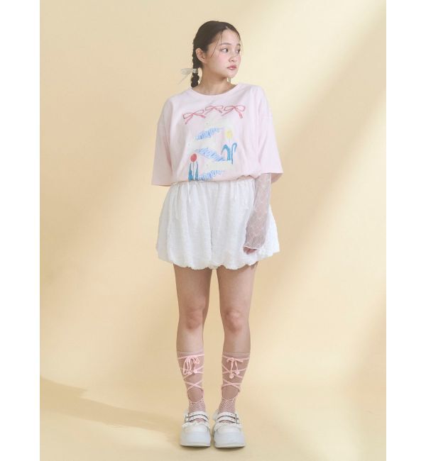 merry jenny「うさぎのひみつ時間Tee」|Tシャツ・カットソー|
