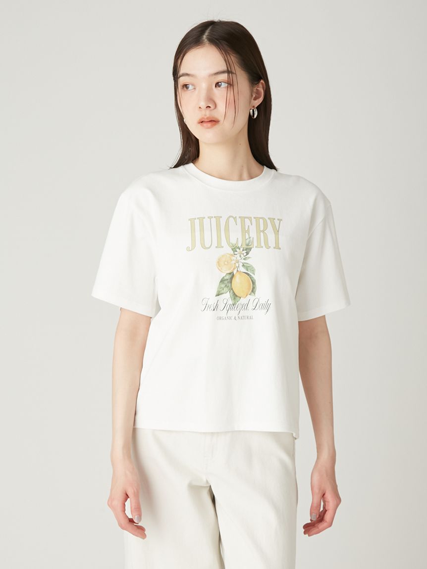 FRAY I.D「フルーツプリントTシャツ／ウォッシャブル」|Tシャツ・カットソー|