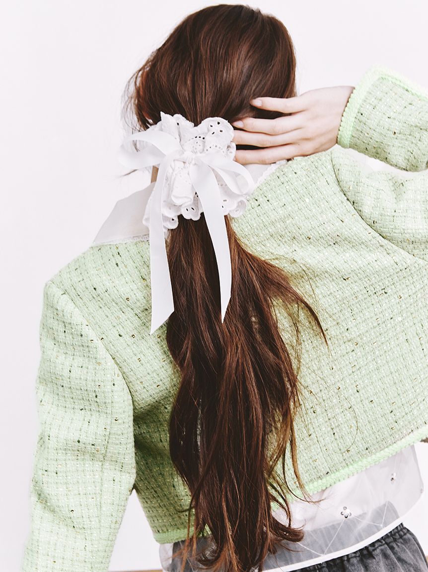 LILY BROWN「バリエーションリボンシュシュ」|ヘアバンド|