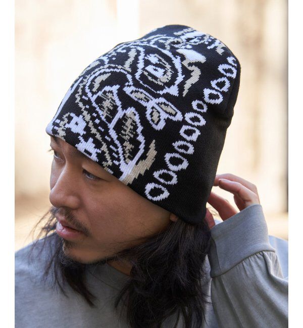 VENCE share style「ペイズリービーニーニット帽」|その他|