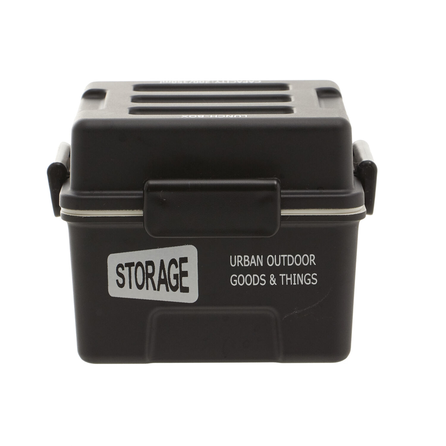 BACKYARD FAMILY「弁当箱 2段 550ml STORAGE ストレージ 通販 ランチボックス お弁当 ランチ 男子」|食器・キッチングッズ|ブラック1