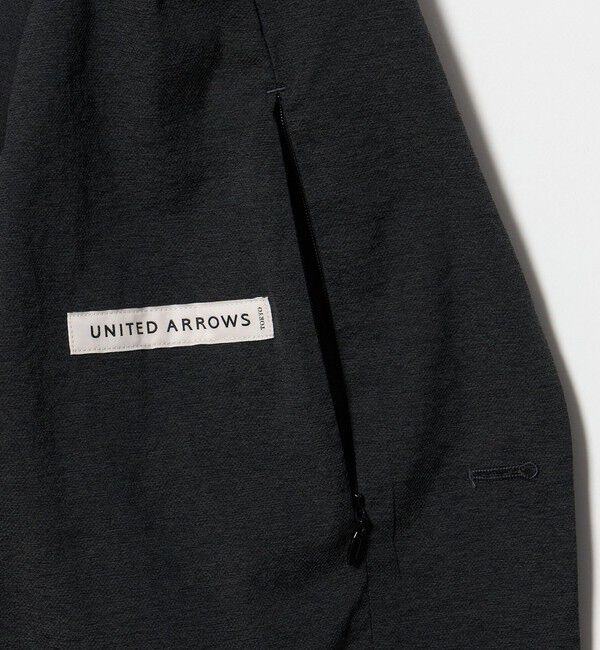 UNITED ARROWS「ウェザーコンフォート メランジ シングル 2ボタン ジャケット 撥水 ヨコストレッチ」|テーラードジャケット|