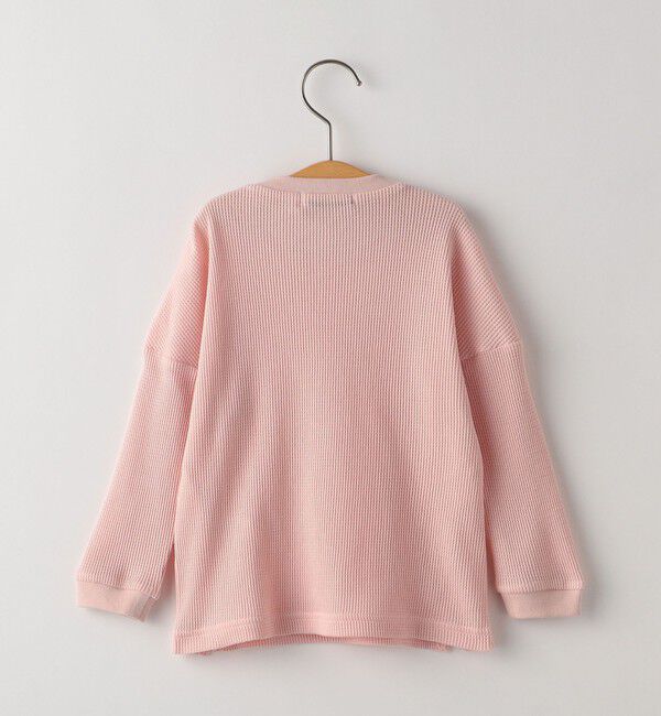 SHIPS KIDS「THYARD:80～90cm / ベビー ワッフル 長袖 TEE」|Tシャツ・カットソー|