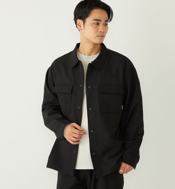 SHIPS Colors 「SHIPS Colors:〈洗濯機可能〉バックフリース ストレッチ ボックス シャツ◇」|シャツ・ブラウス|