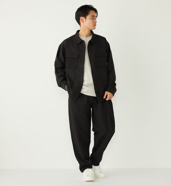 SHIPS Colors 「SHIPS Colors:〈洗濯機可能〉バックフリース ストレッチ ボックス シャツ◇」|シャツ・ブラウス|