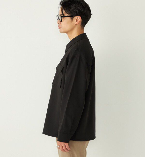 SHIPS Colors 「SHIPS Colors:〈洗濯機可能〉バックフリース ストレッチ ボックス シャツ◇」|シャツ・ブラウス|