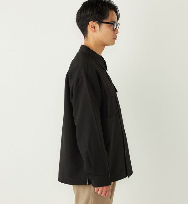 SHIPS Colors 「SHIPS Colors:〈洗濯機可能〉バックフリース ストレッチ ボックス シャツ◇」|シャツ・ブラウス|