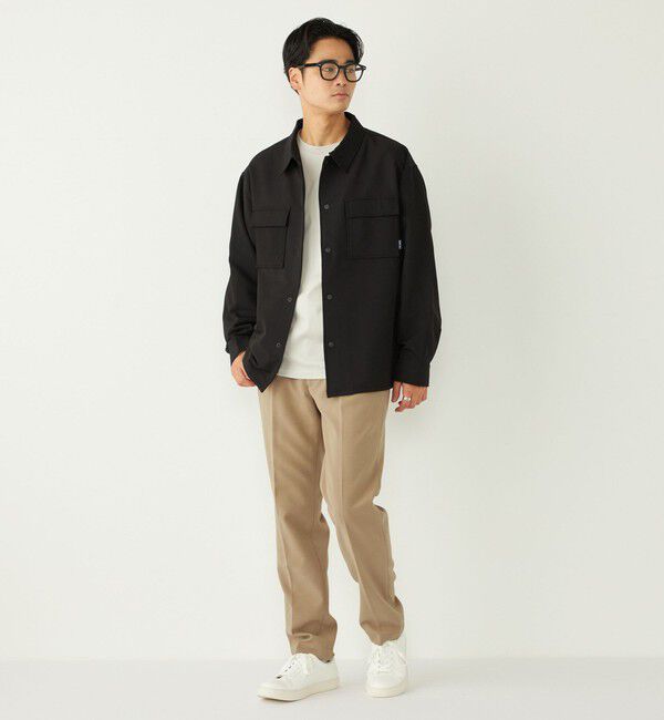 SHIPS Colors 「SHIPS Colors:〈洗濯機可能〉バックフリース ストレッチ ボックス シャツ◇」|シャツ・ブラウス|