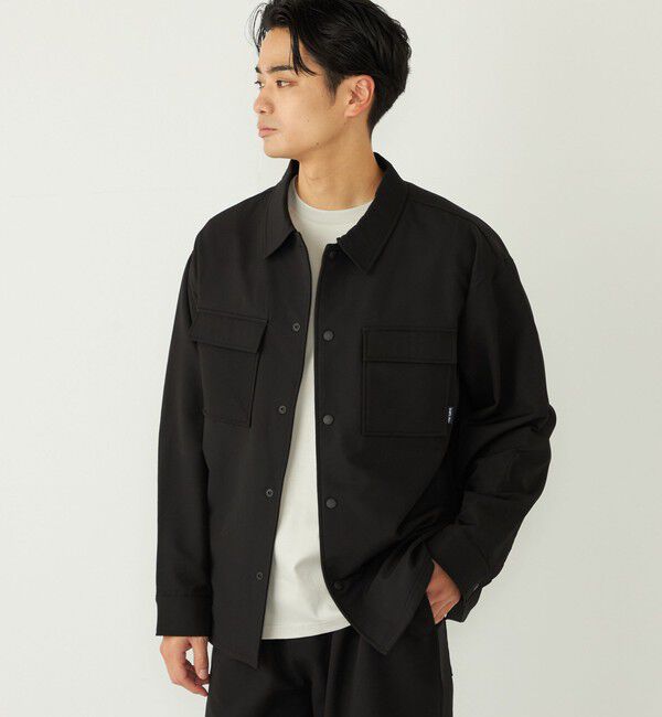 SHIPS Colors 「SHIPS Colors:〈洗濯機可能〉バックフリース ストレッチ ボックス シャツ◇」|シャツ・ブラウス|