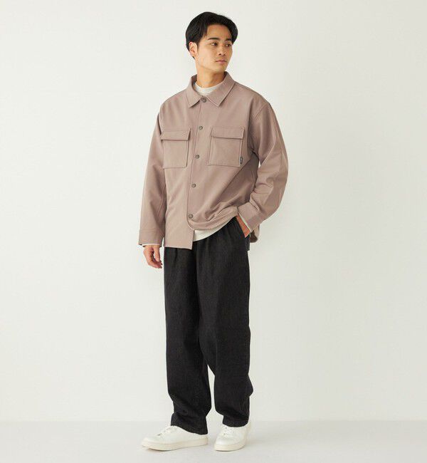 SHIPS Colors 「SHIPS Colors:〈洗濯機可能〉バックフリース ストレッチ ボックス シャツ◇」|シャツ・ブラウス|