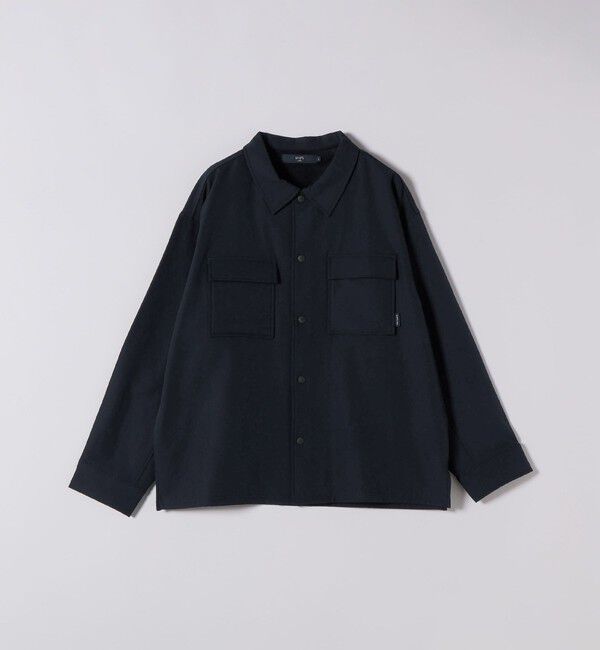 SHIPS Colors 「SHIPS Colors:〈洗濯機可能〉バックフリース ストレッチ ボックス シャツ◇」|シャツ・ブラウス|