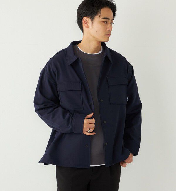 SHIPS Colors 「SHIPS Colors:〈洗濯機可能〉バックフリース ストレッチ ボックス シャツ◇」|シャツ・ブラウス|