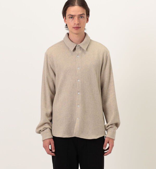 JAMES PERSE「カシミヤウールツイルシャツ MWST3821」|シャツ・ブラウス|