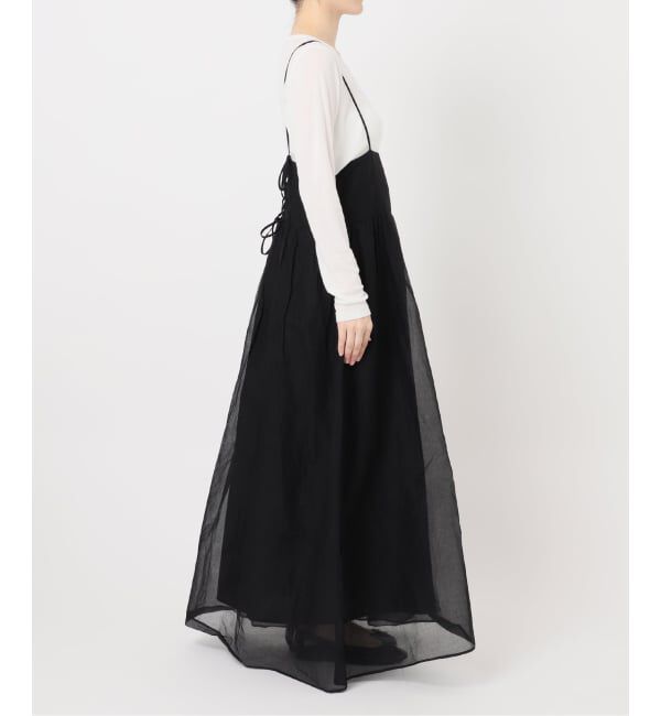 IENA「《予約》MARILYN MOON/マリリンムーン sheer cotton 2way op ワンピース 4263-105」|ワンピース|
