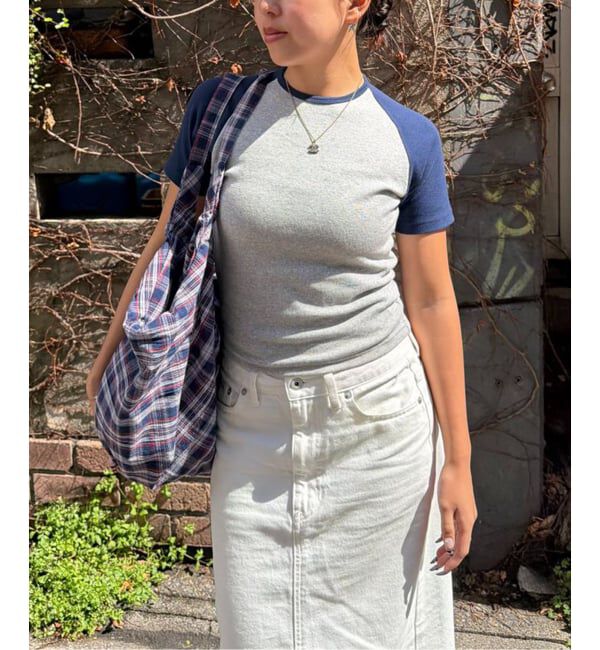 Oriens JOURNAL STANDARD「【COOME/コーメ】 RAGLAN BABY SS TEE」|Tシャツ・カットソー|グレー
