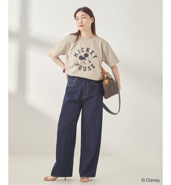 journal standard L'essage「【MICKEY】ピグメントTシャツ」|Tシャツ・カットソー|