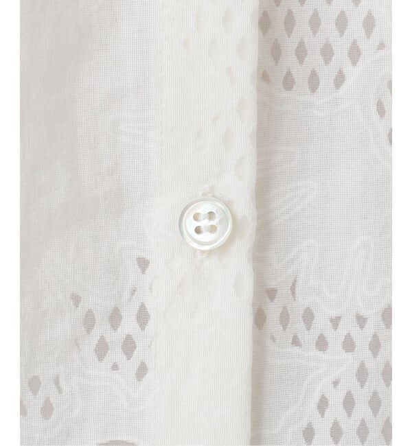 journal standard L'essage「《追加予約》IPEKERDOT&FLOWER/シアーボウブラウス」|シャツ・ブラウス|