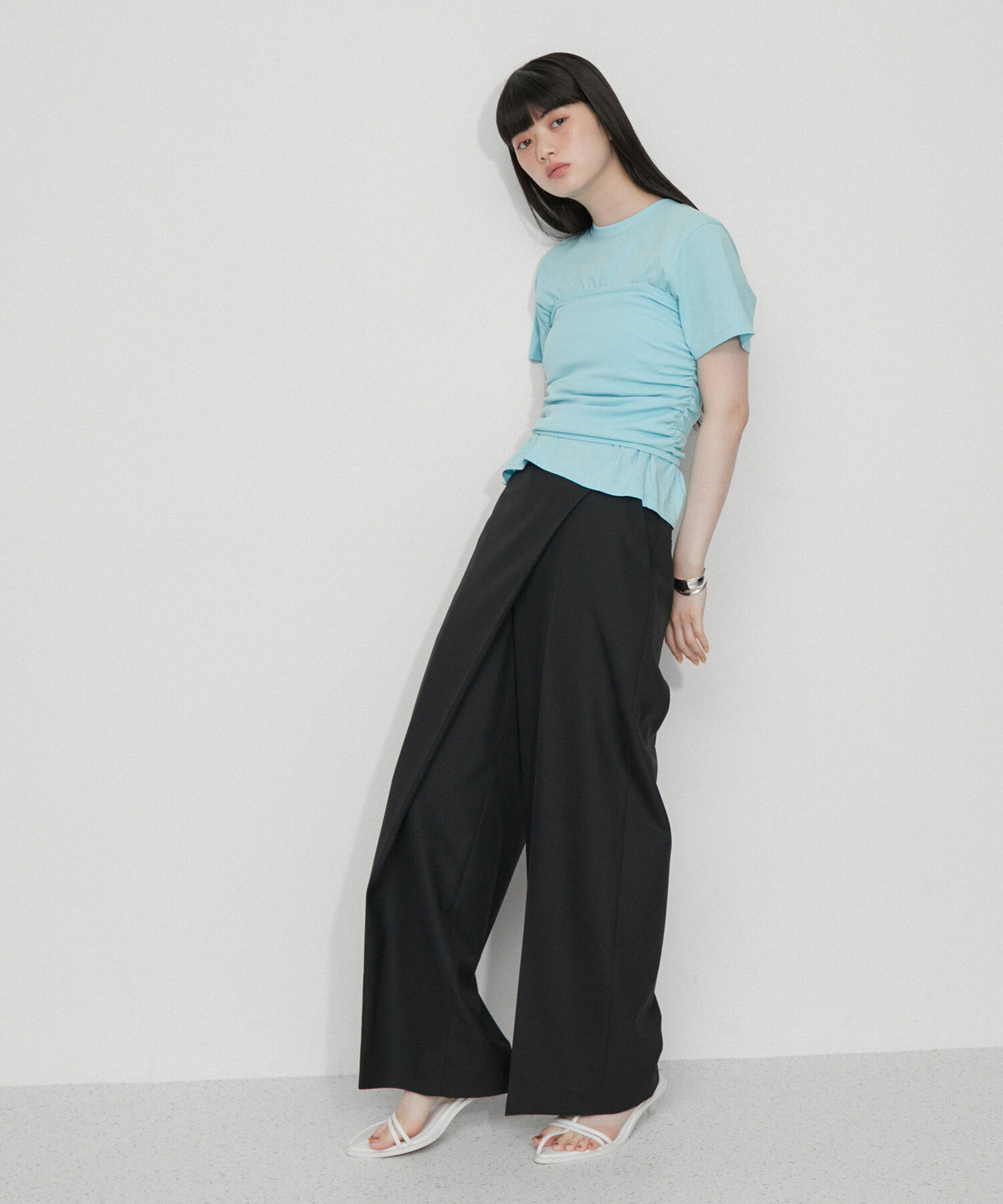 ADAM ET ROPE'「【サステナブル】2wayベアトップTee」|Tシャツ・カットソー|