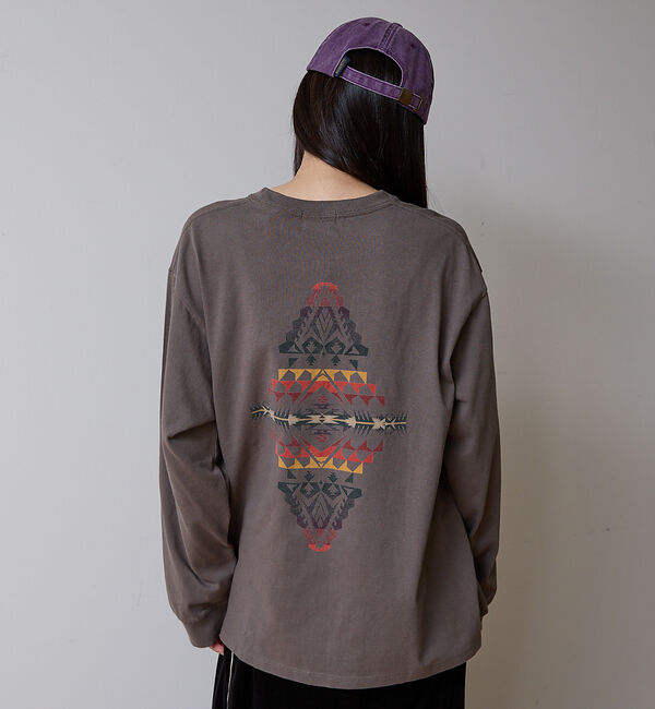 ABAHOUSE「【PENDLETON / ペンドルトン】Back Print LS Tee/ロン」|Tシャツ・カットソー|
