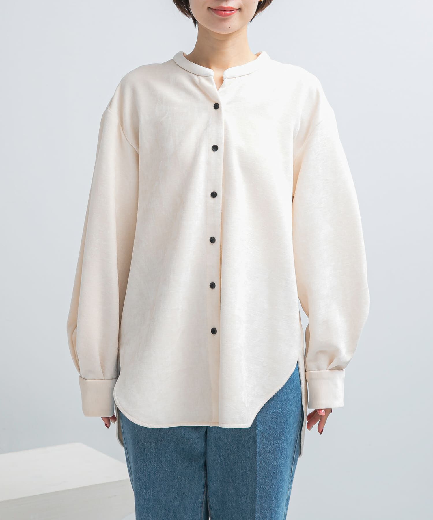 URBAN RESEARCH ROSSO「YENN　MOLE TWILL SHIRT」|シャツ・ブラウス|