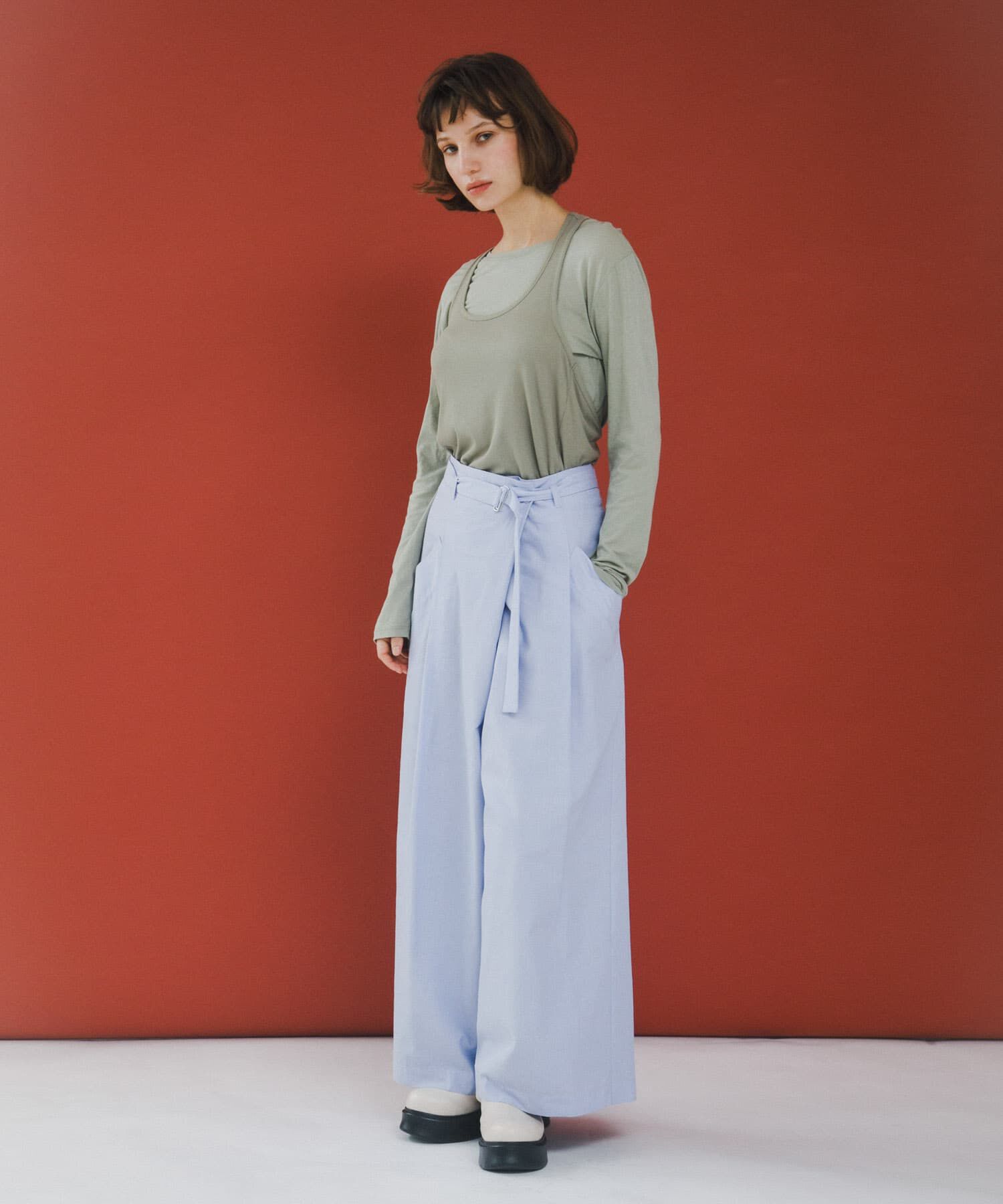 LAATO「layered long set tee」|Tシャツ・カットソー|